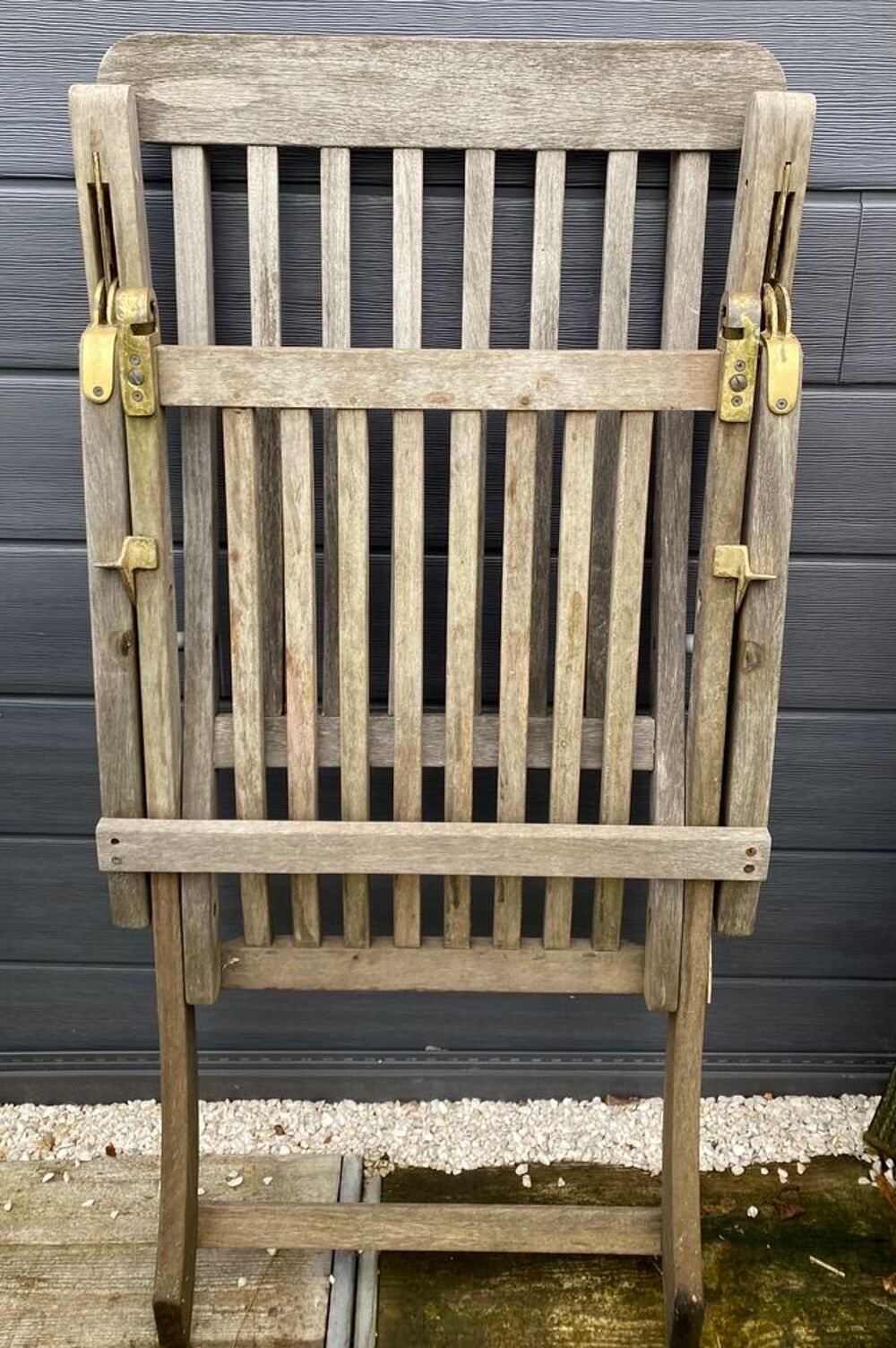 Chaise longue teck clair de la marque GARDEN IMPRESSIONS Jardin