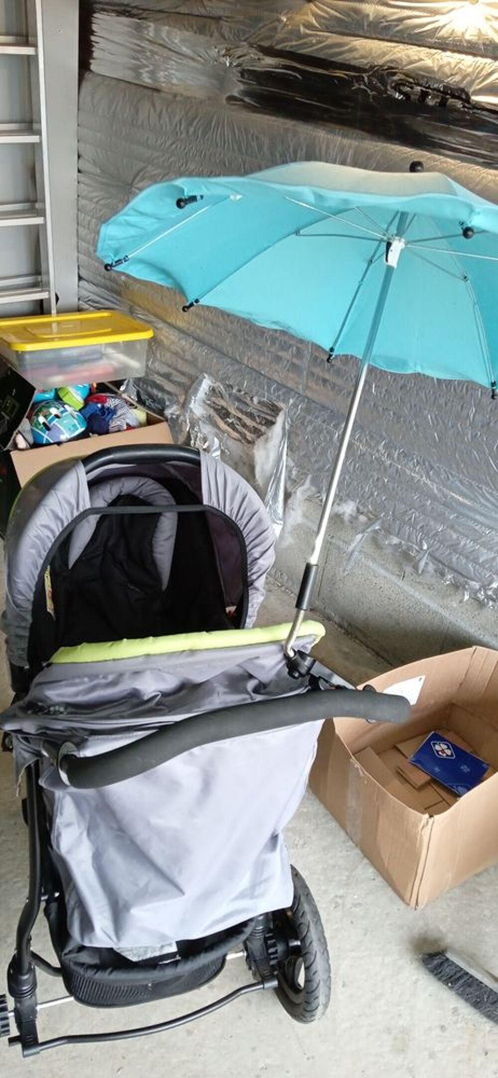 Poussette multifonction avec si&egrave;ge auto b&eacute;b&eacute; Puériculture