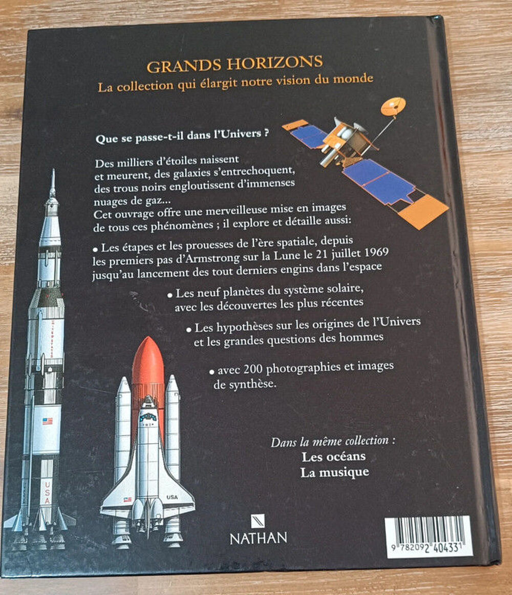 Livre Grands Horizons L'Univers Livres et BD