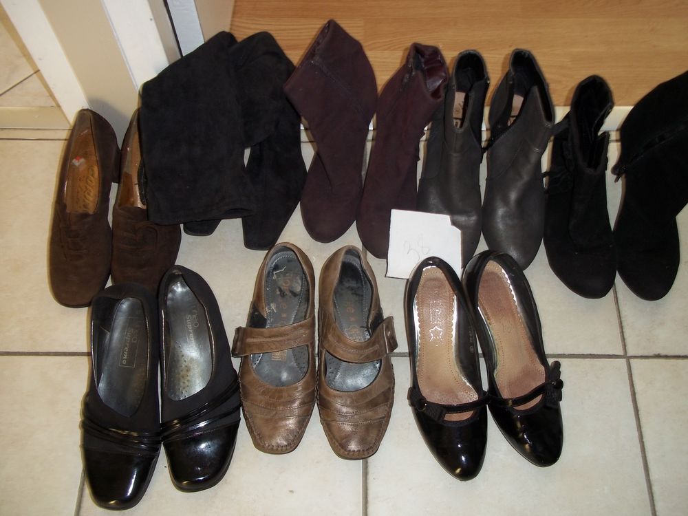 CHAUSSURES DIVERSES 38 et 39 Maroquinerie