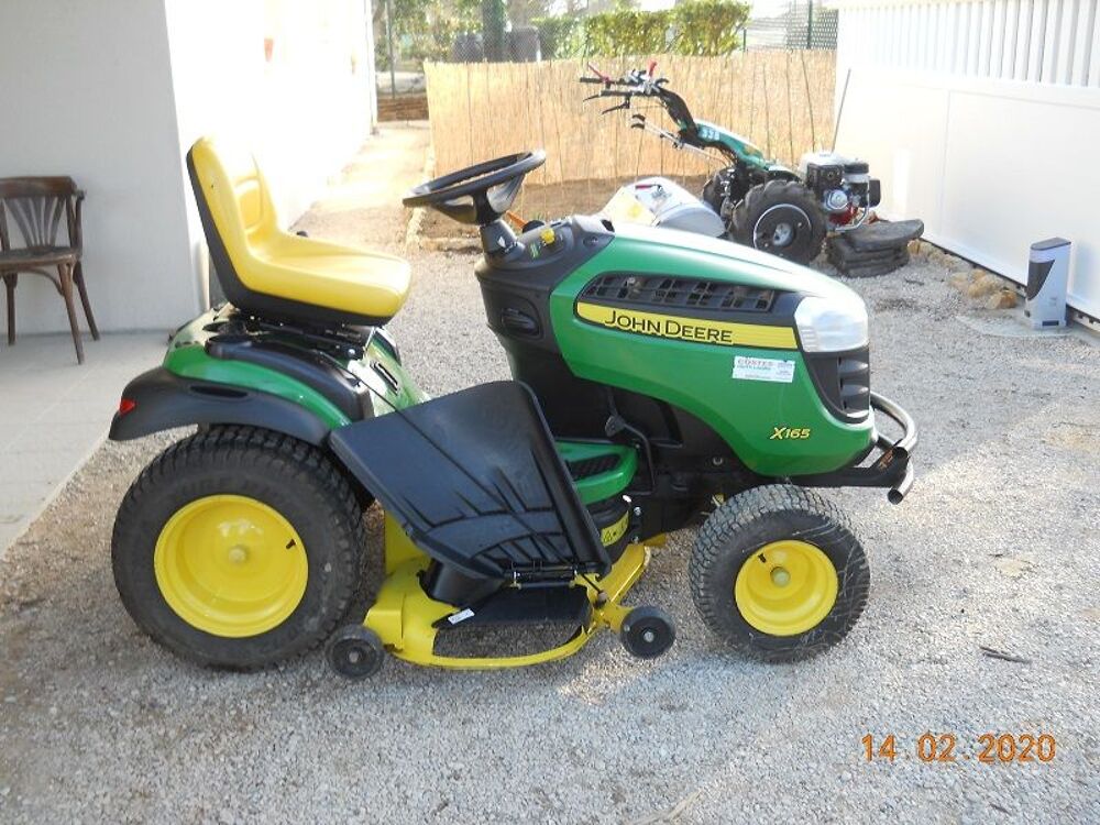 tondeuse x 165 john deere Jardin