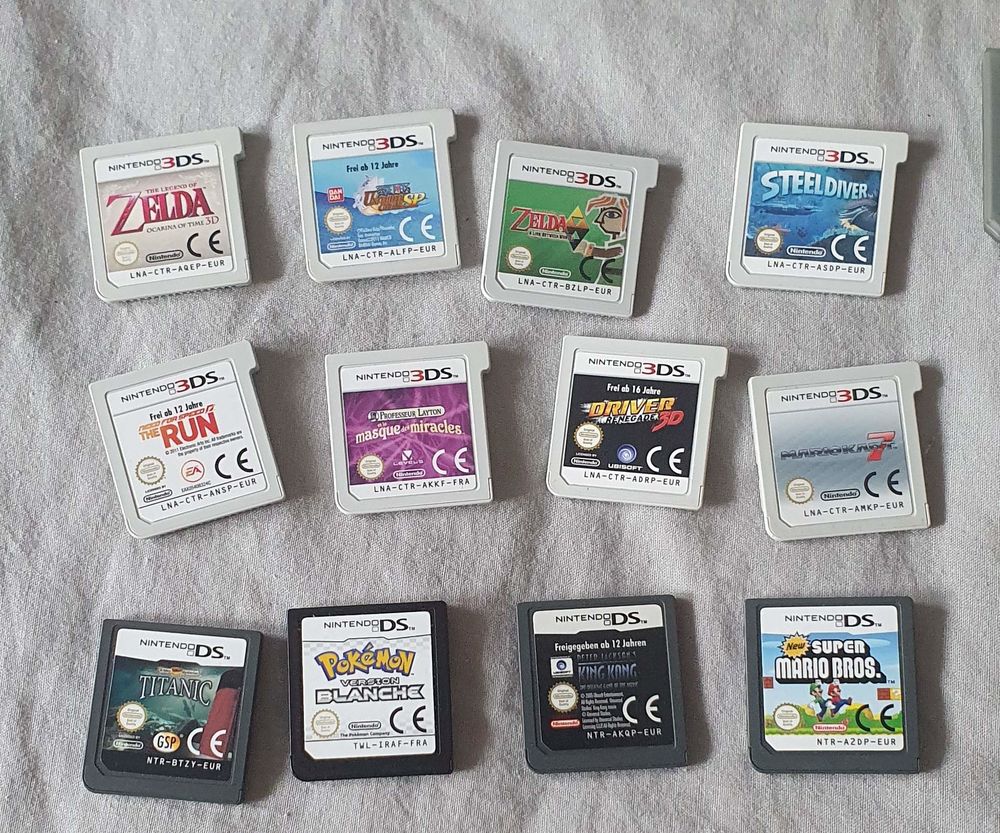 3DS 12 Jeux Accessoires Consoles et jeux vidos