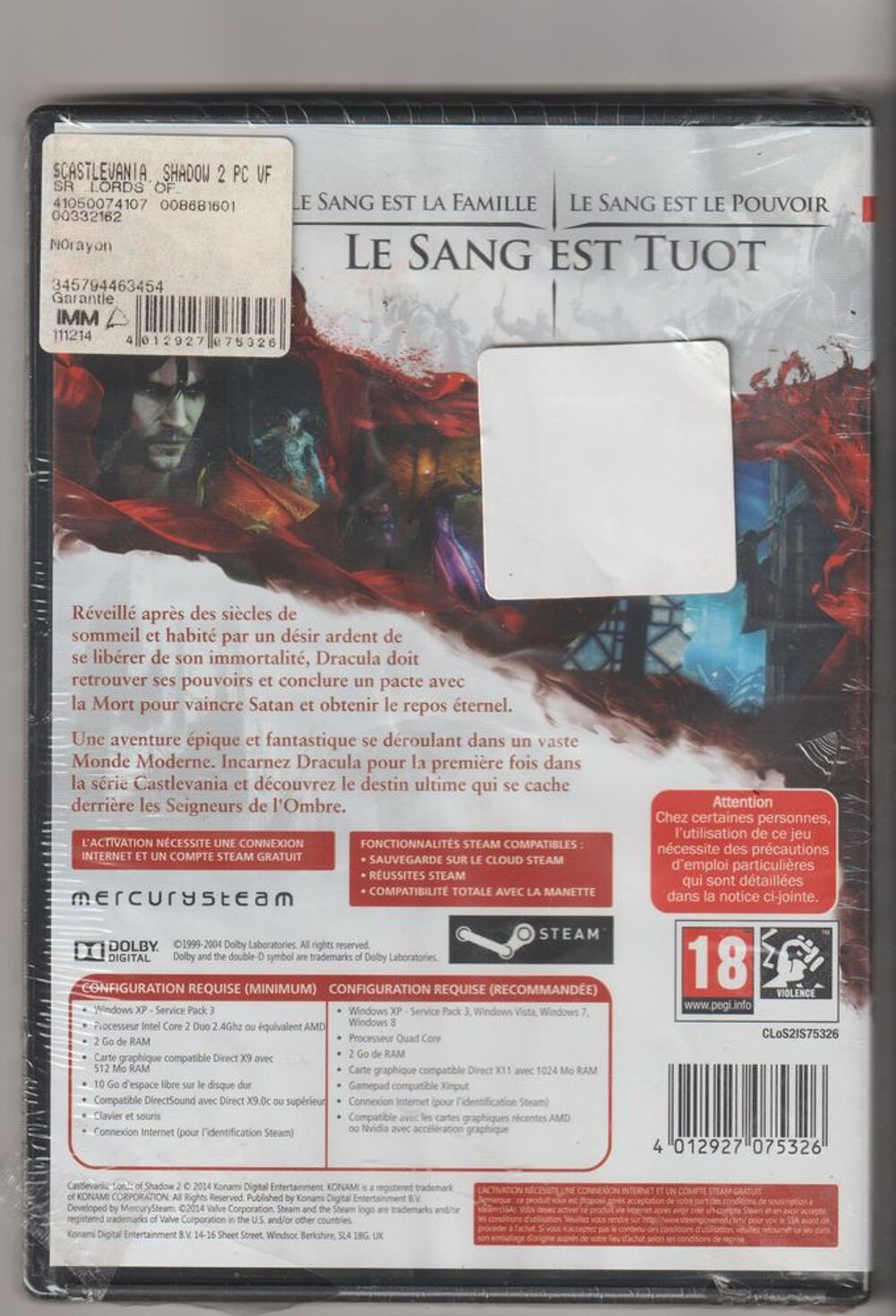 jeux video neuf sous blist&egrave;re Consoles et jeux vidéos
