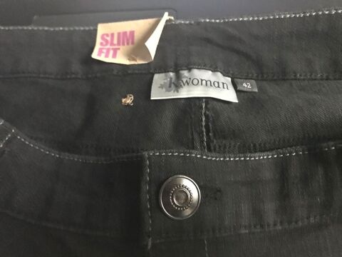 JEAN'S NOIR  T.. 42  K WOMAN  NEUF 16 Saint-Genis-Laval (69)