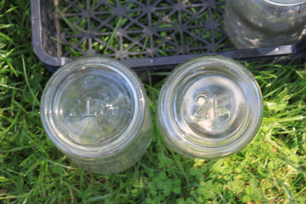 5 Bocaux &agrave; st&eacute;rilisation de 2 litres Cuisine
