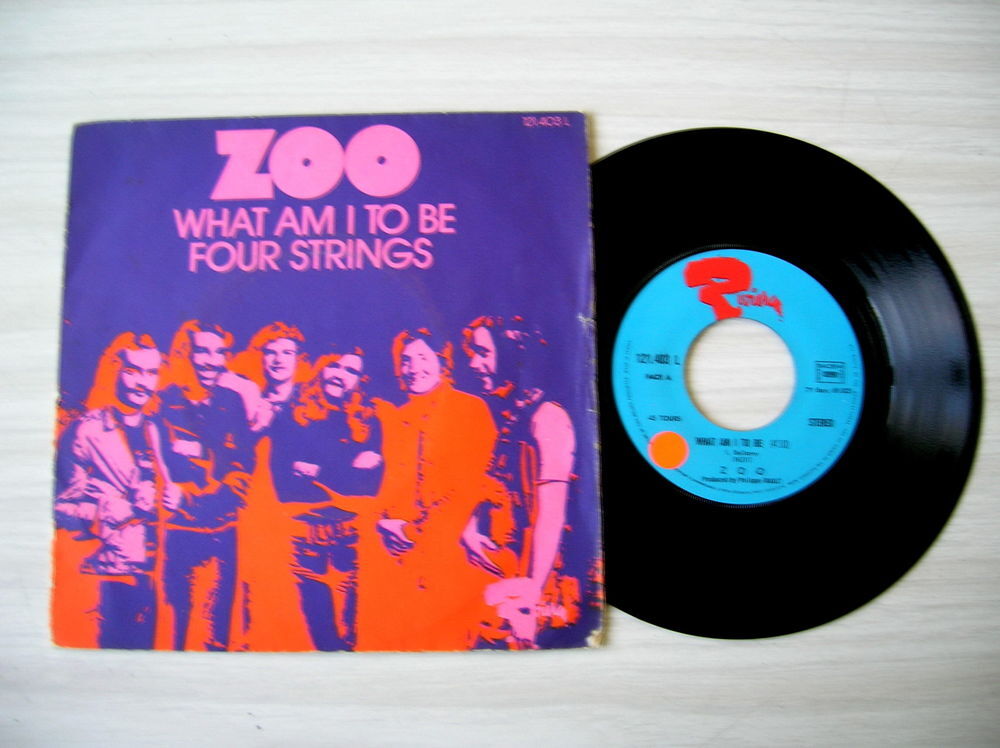 45 Tours ZOO What am I to be CD et vinyles