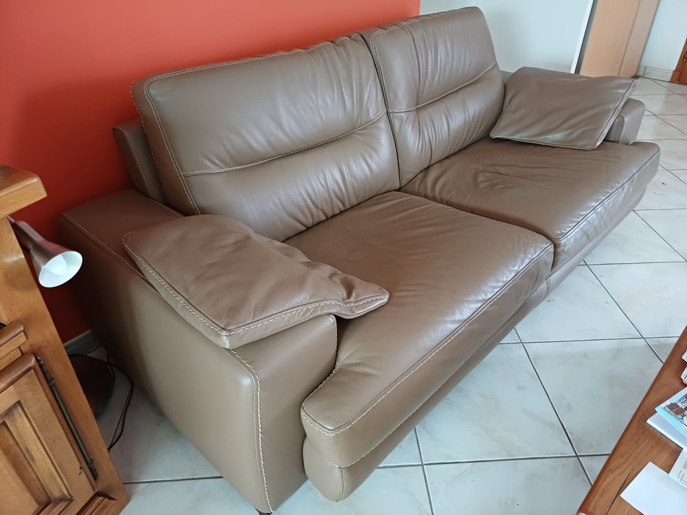 CANAPE CUIR Meubles