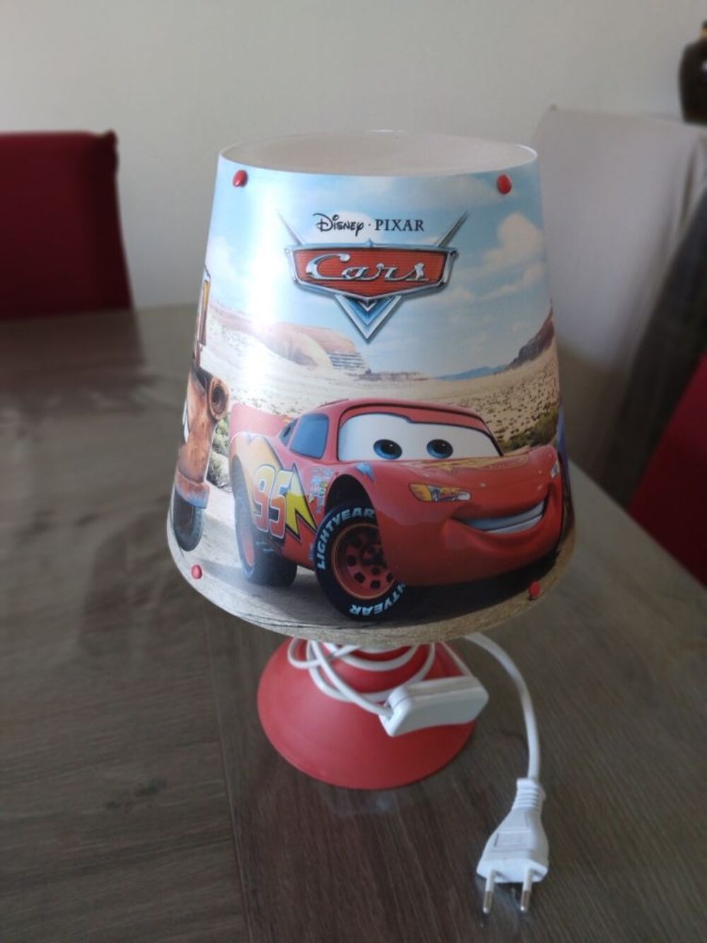 lampe de chevet CARS Mobilier enfants