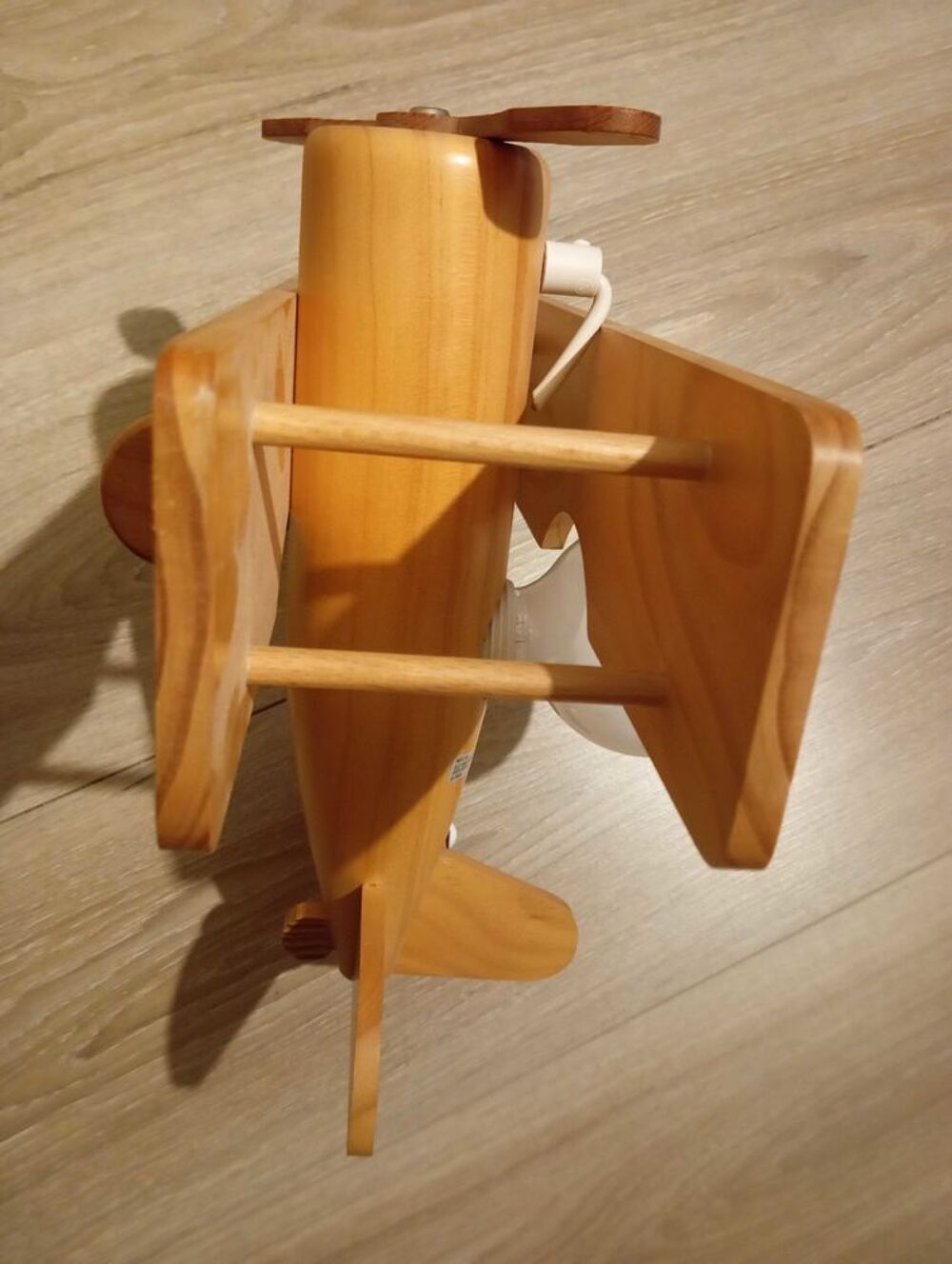 Lampe avion bi-plan Décoration