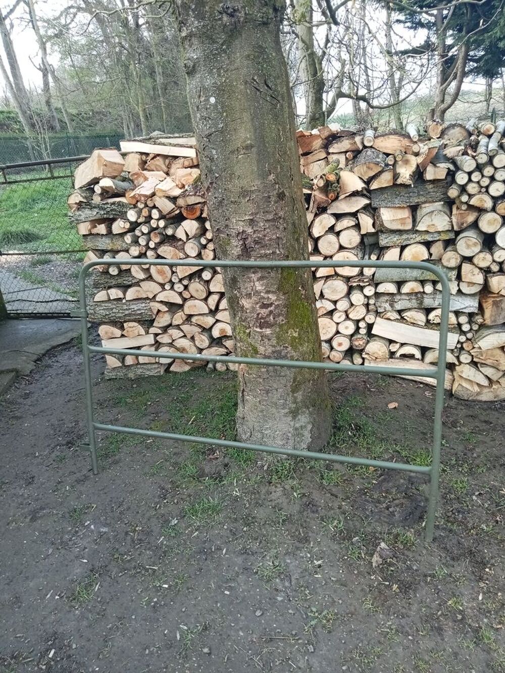 Petite barri&egrave;re en m&eacute;tal Jardin