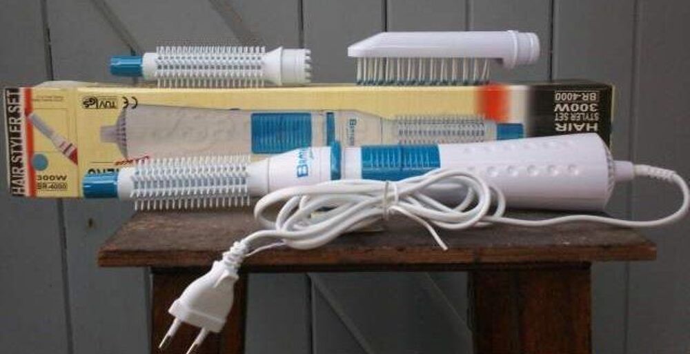 Brosse chauffante, Fer &agrave; friser Brothers BR-4000 - NEUF Electroménager