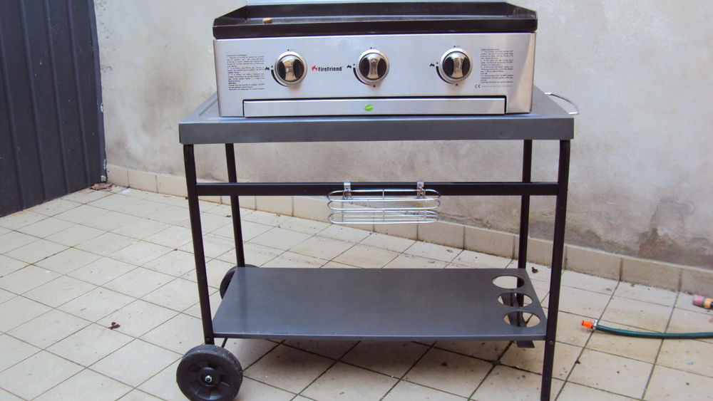 PLANCHA GAZ 3 BRULEURS Jardin
