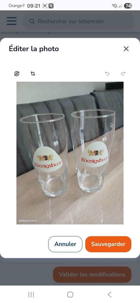 Verres à biere 8 Bertaucourt-Epourdon (02)