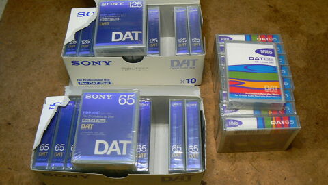DAT K7 20 x sony, 9 x HHB 272 Mormoiron (84)