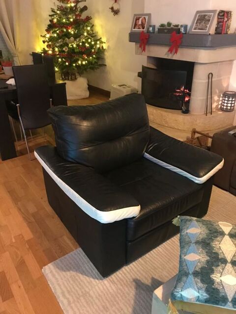 Fauteuil cuir 0 Valognes (50)