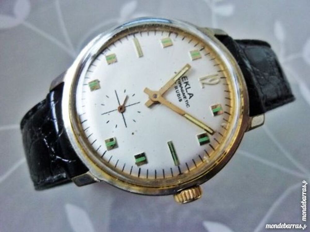 EKLA montre m&eacute;canique 1975 MEC0037 Bijoux et montres