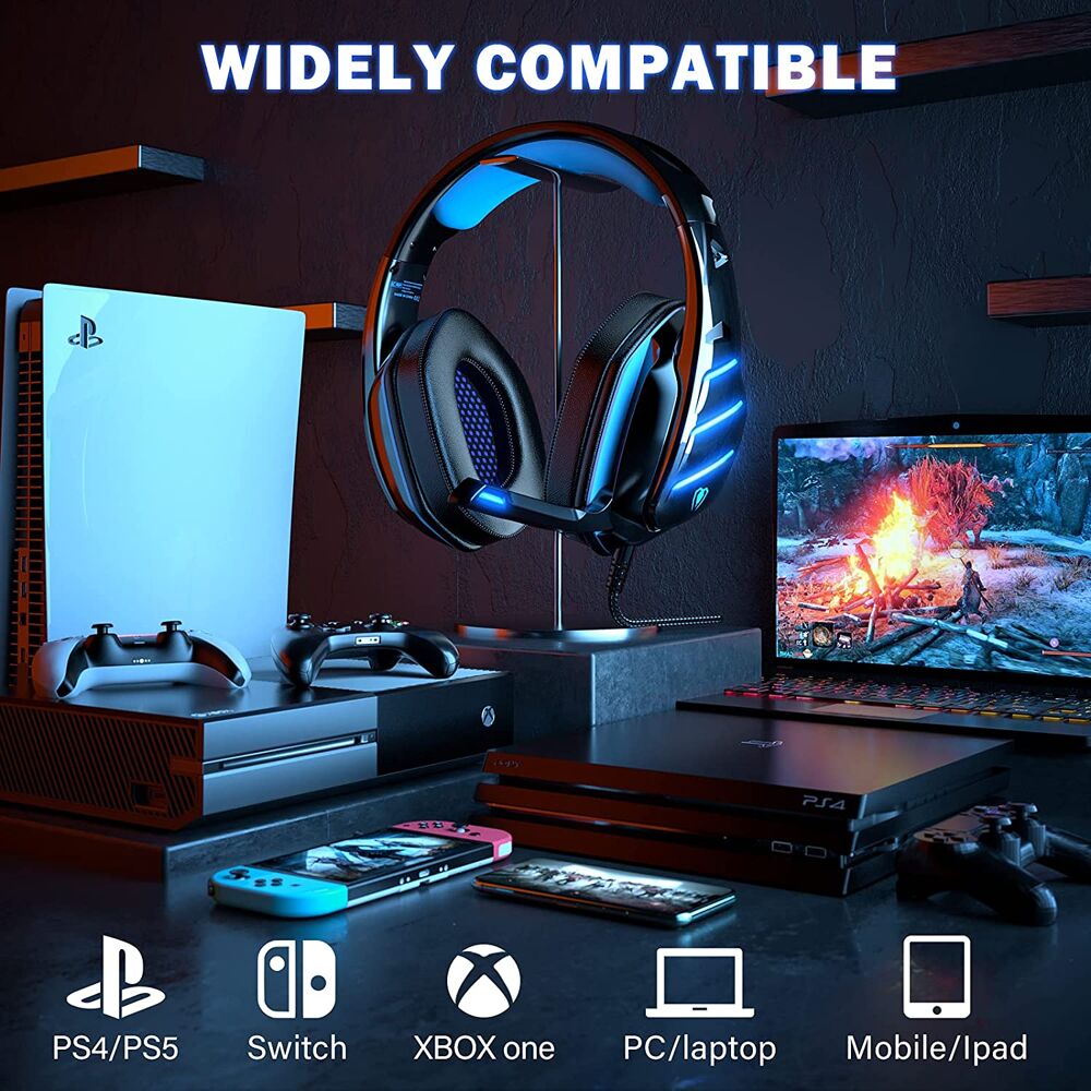 CASQUE MICRO LUMINEUX NEUF Breexcellent Matériel informatique