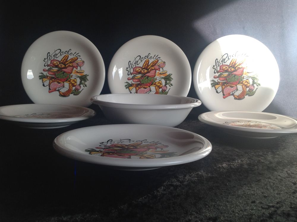 SERVICE EN FAIENCE LA RACLETTE SIGN&Eacute; PRIMULA Envoi Possible
Cuisine