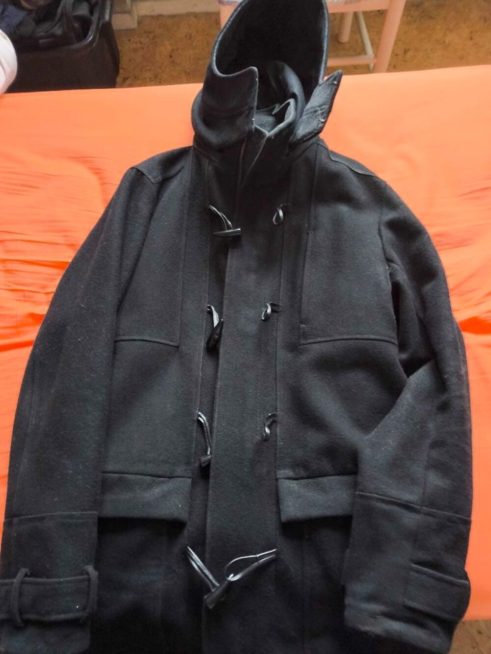 manteau chevignon noir Vêtements