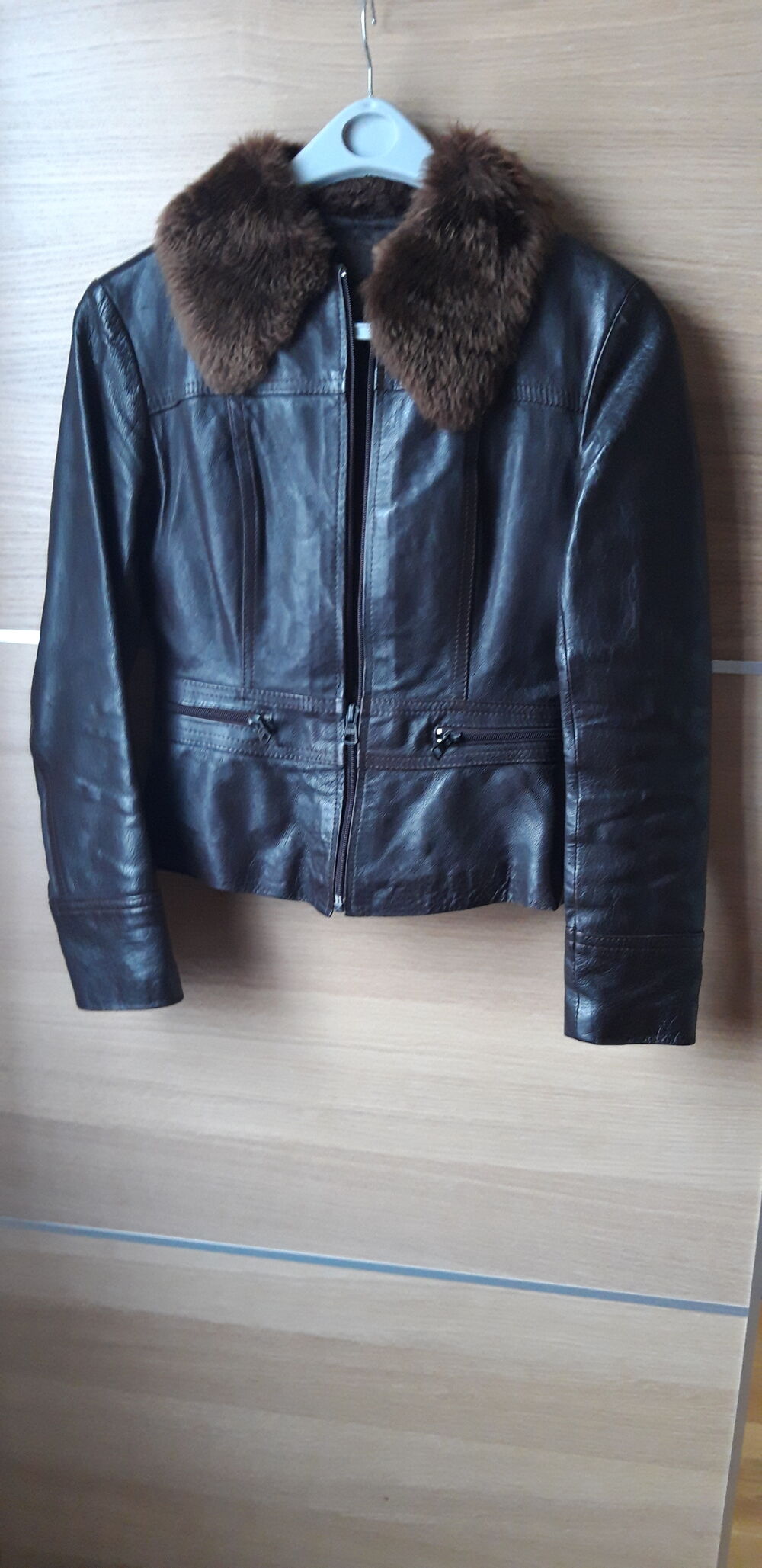 Blouson Cuir Femme Vêtements