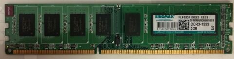 Kingmax Elpida 2GO DDR3 PC3-10600 1333MHz FLFE85F-B8EE9-EEES 15 Fontenay-le-Fleury (78)