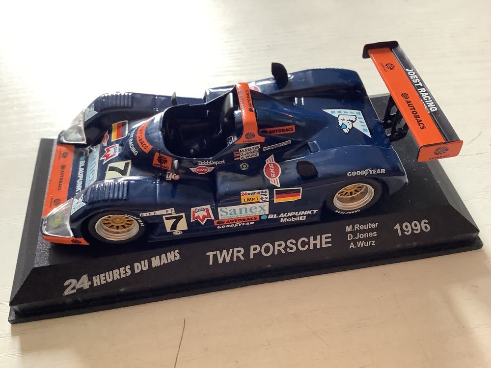 TWR PORSCHE 24H DU MANS 1996 1/43 voiture miniature 