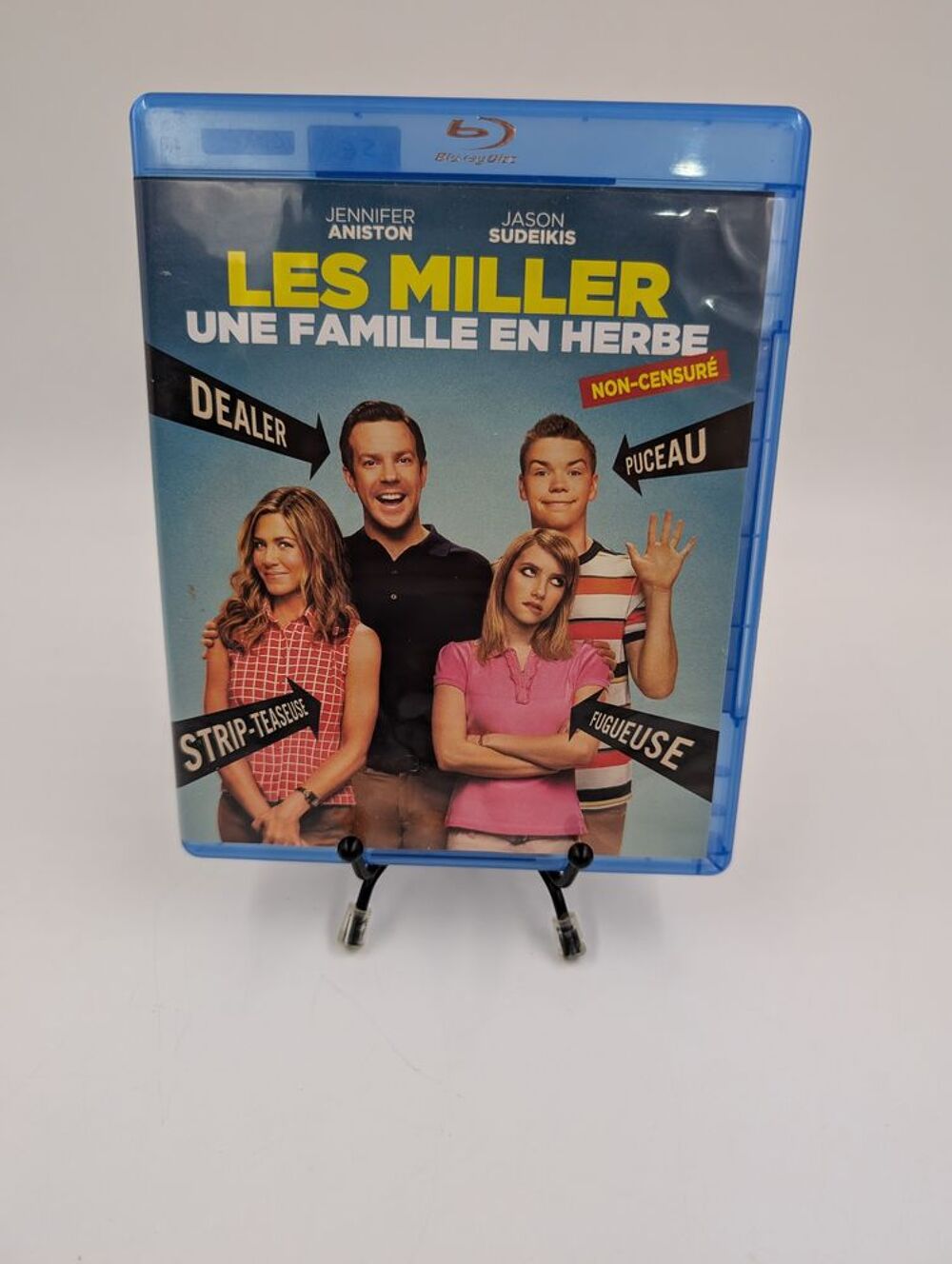 Film Blu-Ray Disc Les Miller : Une Famille en Herbe en boite DVD et blu-ray