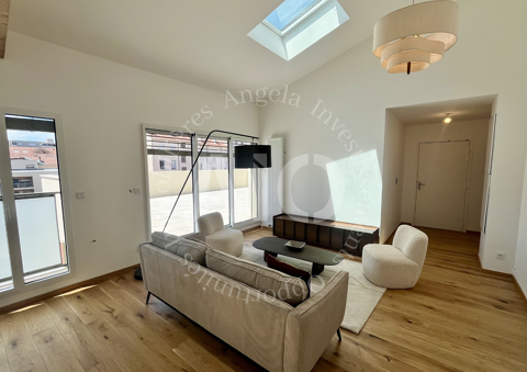 Appartement d'exception en attique – Dernier &eacute;tage – Terrasse 90 m&sup2; 790000 69100 Villeurbanne