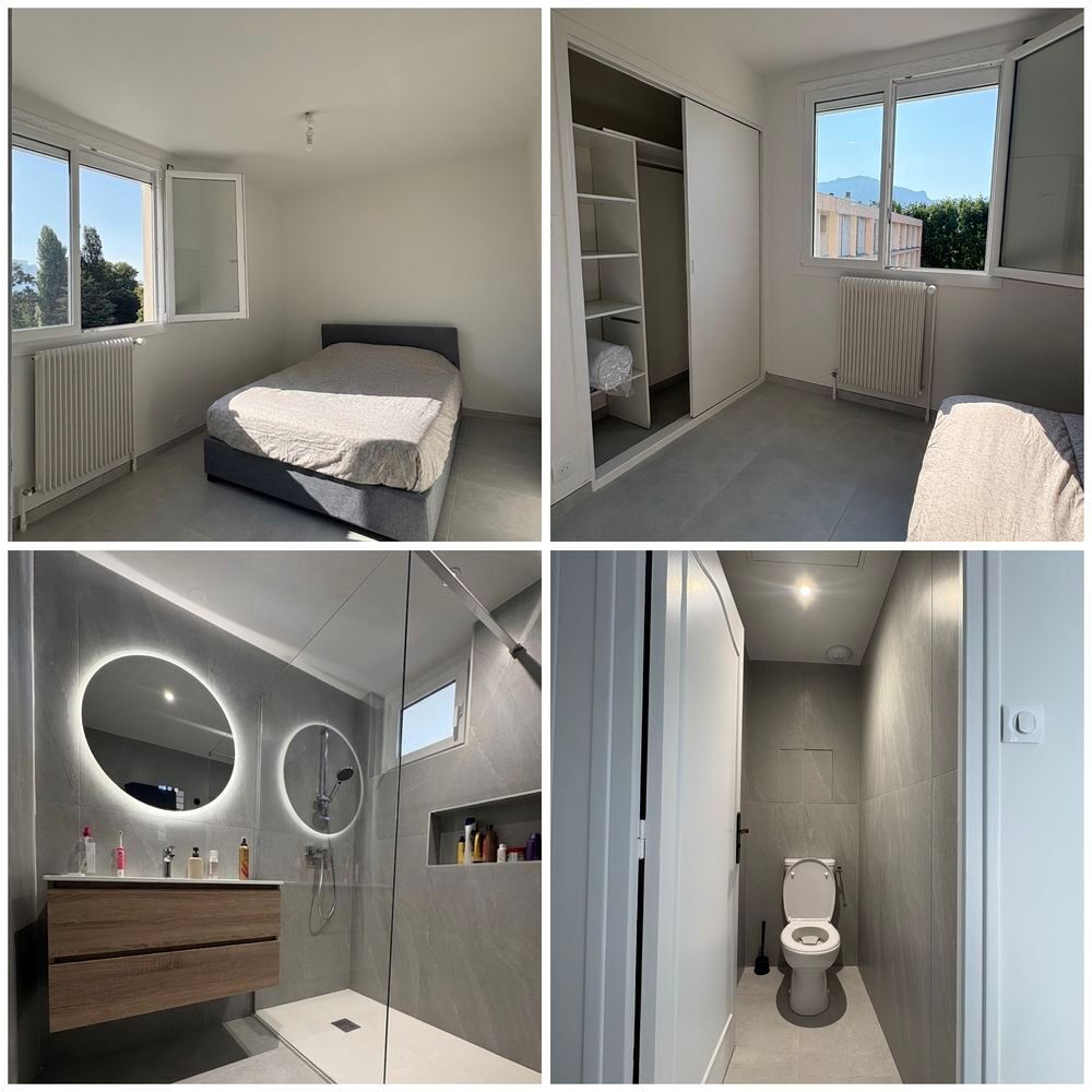 Location Appartement COLOCATION T4 MEUBLÉ ? 3 CHAMBRES ? ENTIÈREMENT RÉNOVÉ ? VUE Poisat