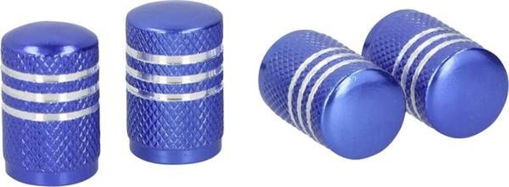 Lot de 4 bouchon de valve aluminium Dunlop NEUF Vélos