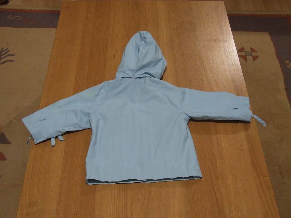 Cir&eacute; bleu &agrave; capuche amovible, 12&nbsp;mois, TBE Vêtements enfants