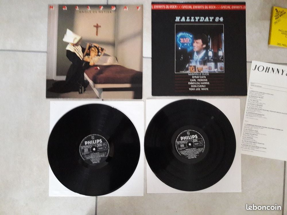 JOHNNY HALLYDAY NASHVILLE 84 Edit Limit&eacute; N&deg;6814642 CD et vinyles