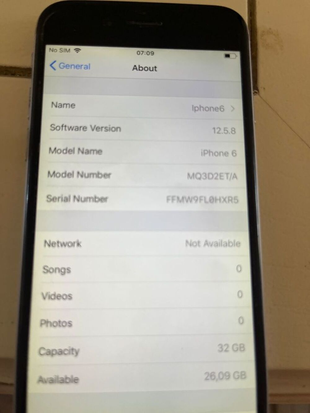 iPhone 6 Téléphones et tablettes