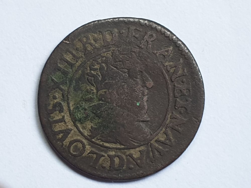 Monnaie Louis XIII le juste 1628 D 