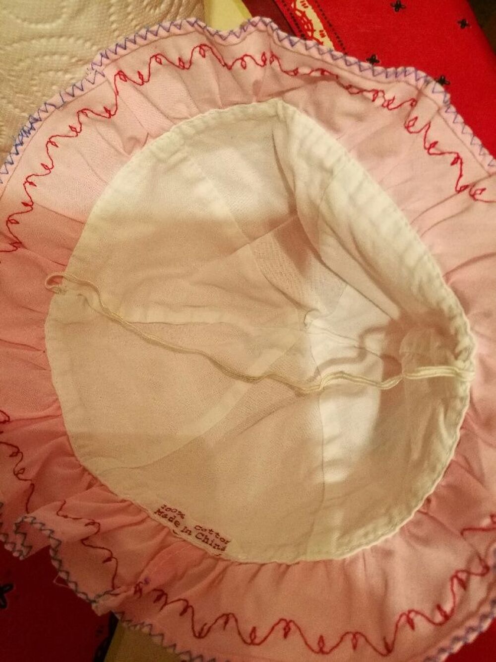 Chapeau rose pour b&eacute;b&eacute; taille 3 mois Vêtements enfants