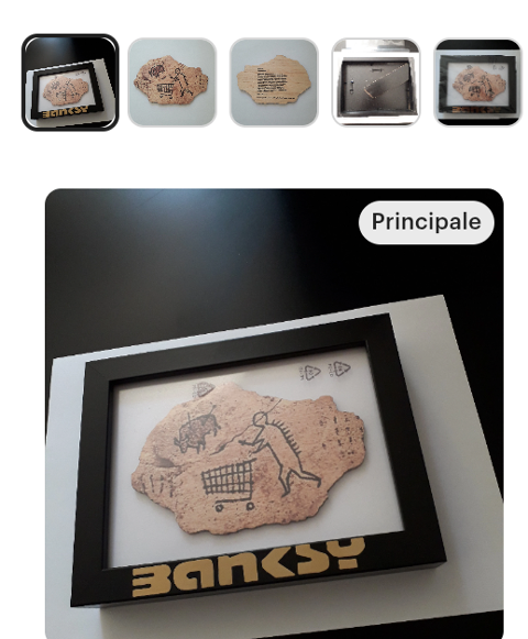 Carte postale Peckham Rock Banksy Neuf  750 Metz (57)