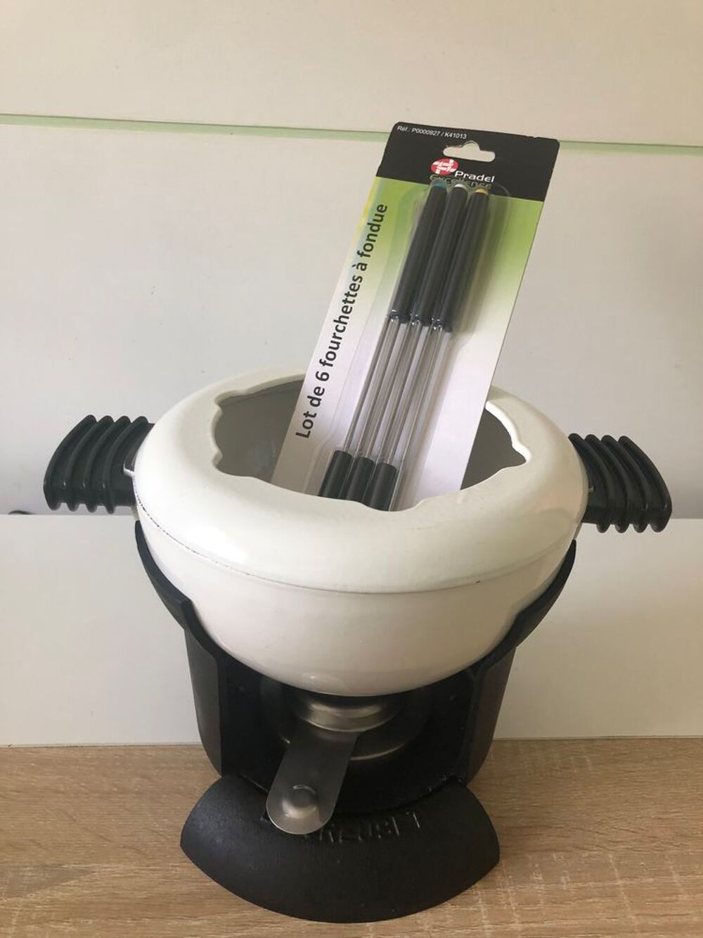 service &agrave; fondue Le Creuset Electroménager