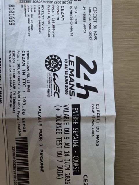 place 24H du Mans 60 Le Mans (72)