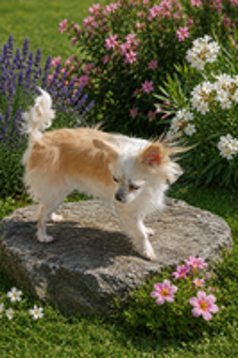   Femelle chihuahua petit gabarit compagnie  