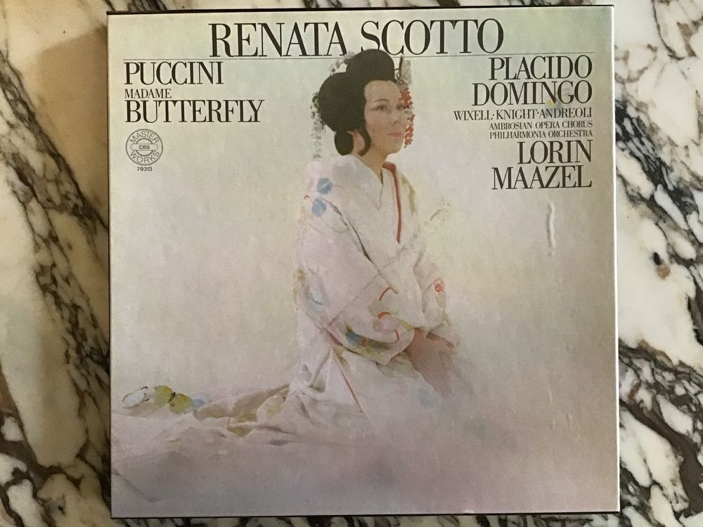 Puccini - Madame Butterflt CD et vinyles