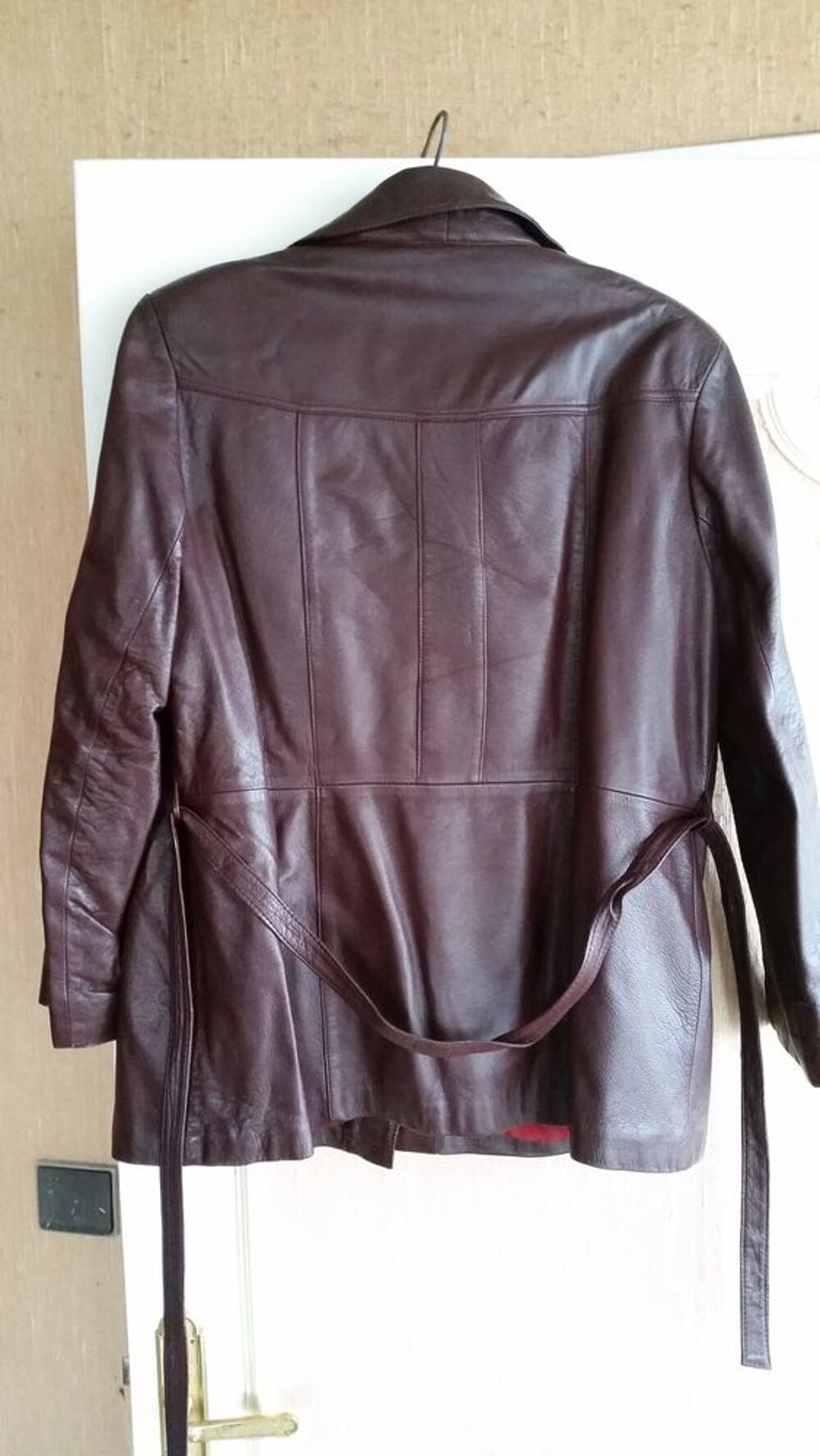 Veste femme en cuir Vêtements
