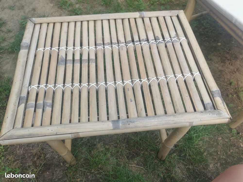 Table basse bambou Meubles