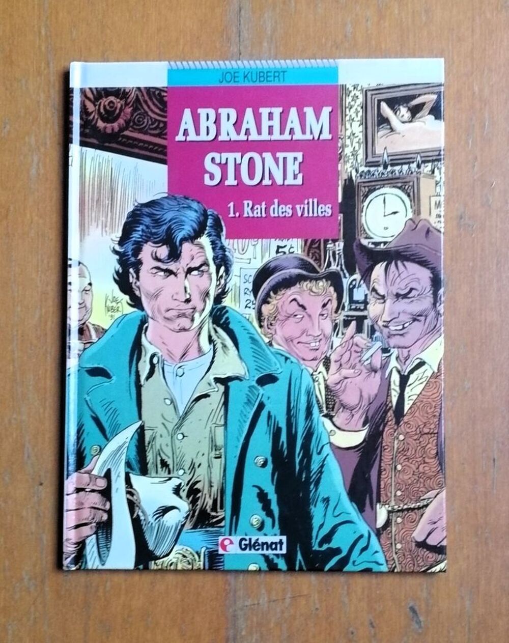 EO Abraham Stone : Rat des villes - Kubert - Gl&eacute;nat - 1992 Livres et BD