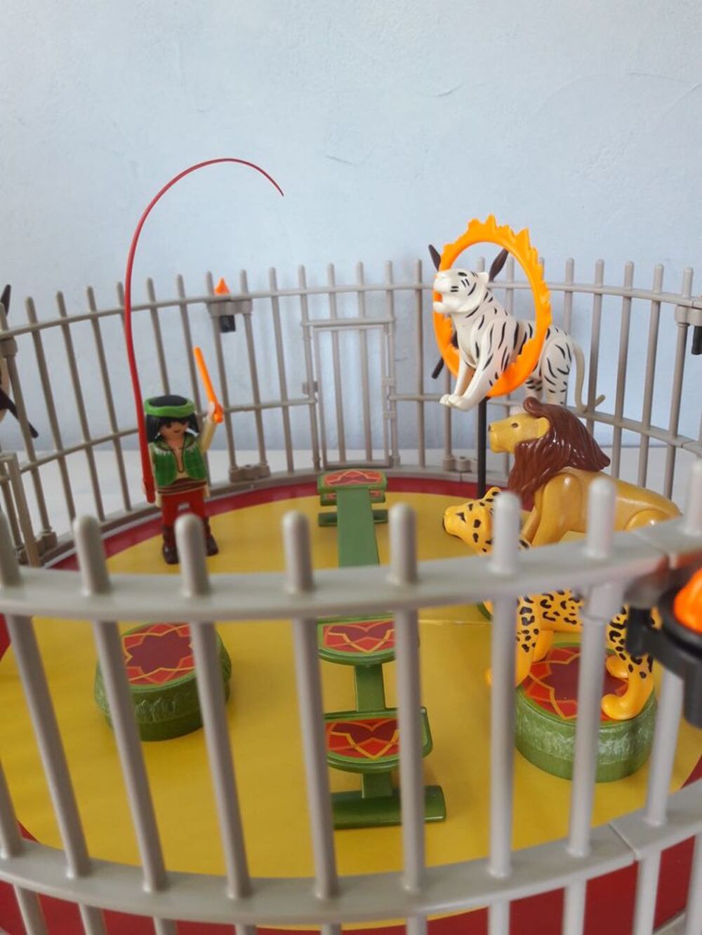 Playmobil 4233 Dresseur avec cage aux fauves Jeux / jouets