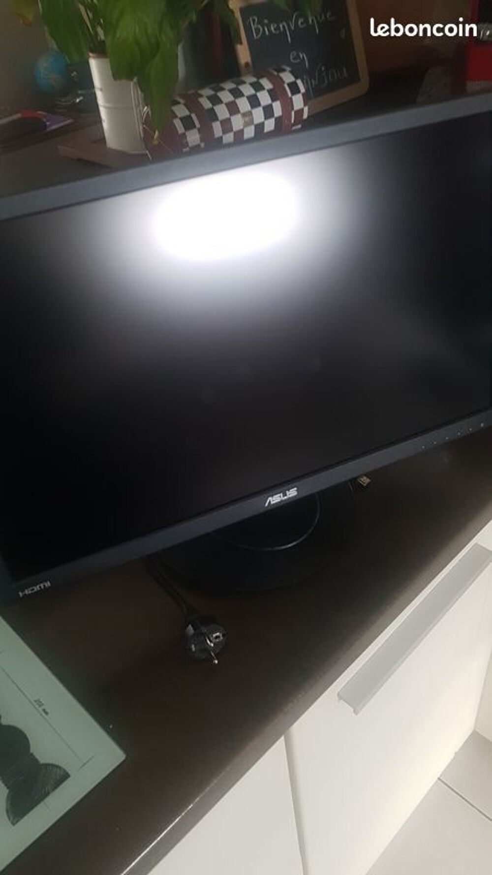 Ecran ASUS VP 229 HAL 21,5 pouces ETAT NEUF Matériel informatique
