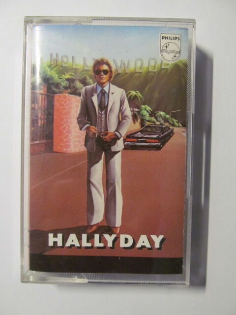 Cassette J. Hallyday - Hollywood 8 Amiens (80)