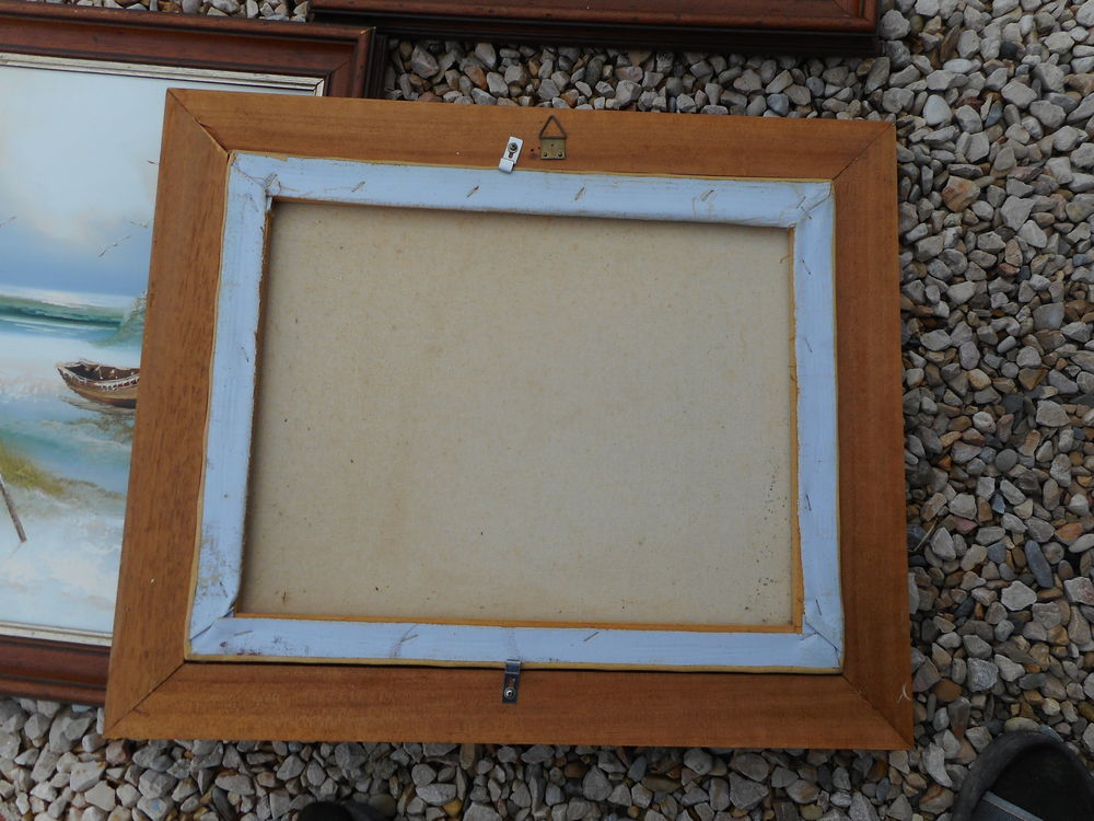 LOT DE 3 TABLEAUX PEINTS SUR TOILES Décoration