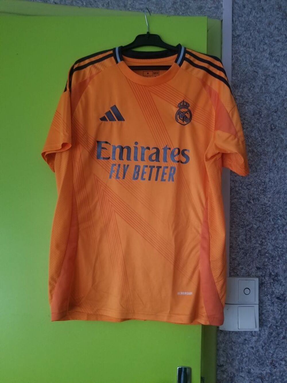 Maillot foot orange/gris Adidas 05/24 Sports