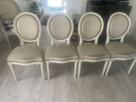 Lot de quatre chaises Louis XVI 200 La Baule-Escoublac (44)