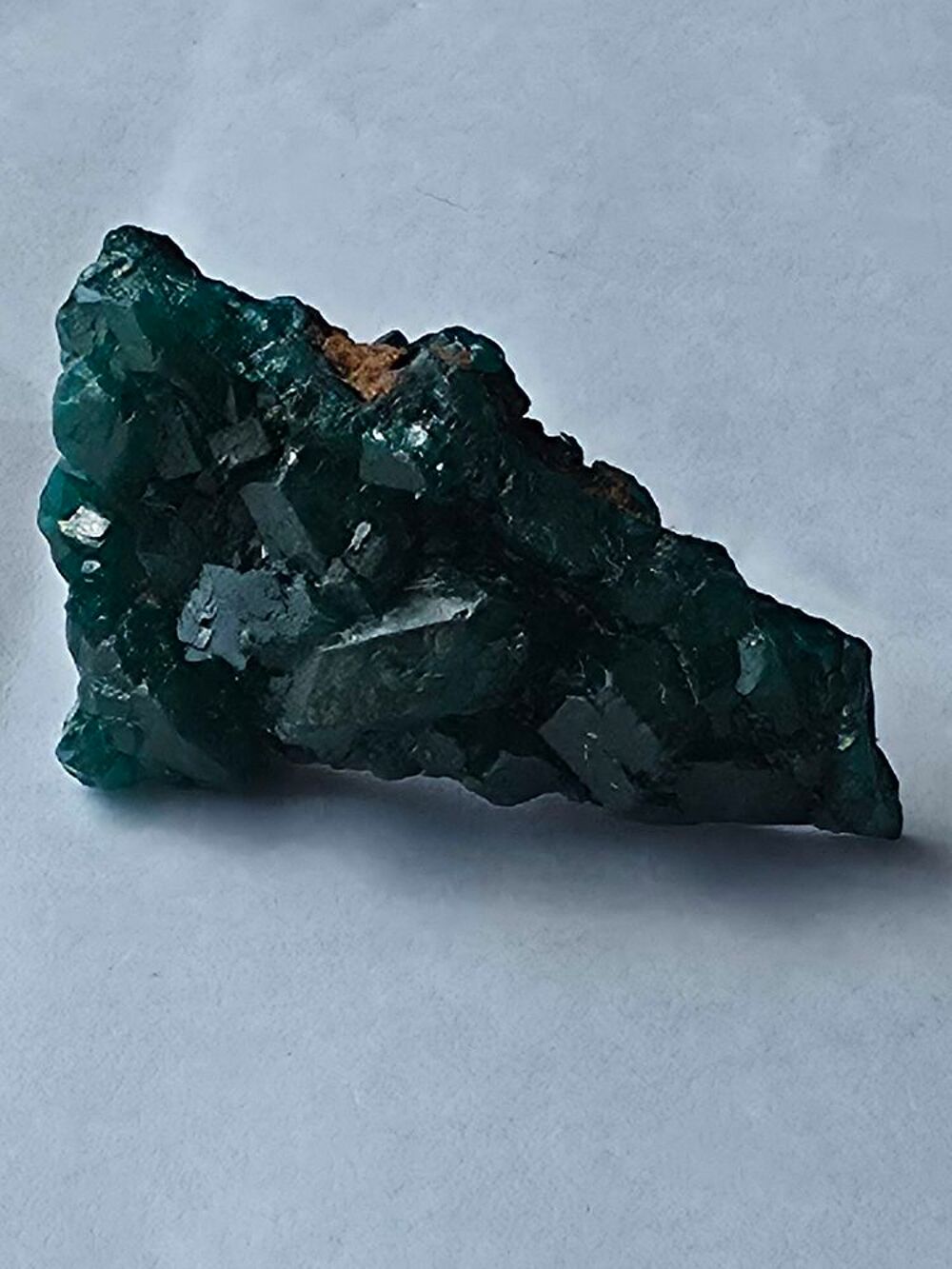 Pierre naturelle Dioptase Verte RDC-Collection &amp; D&eacute;co 